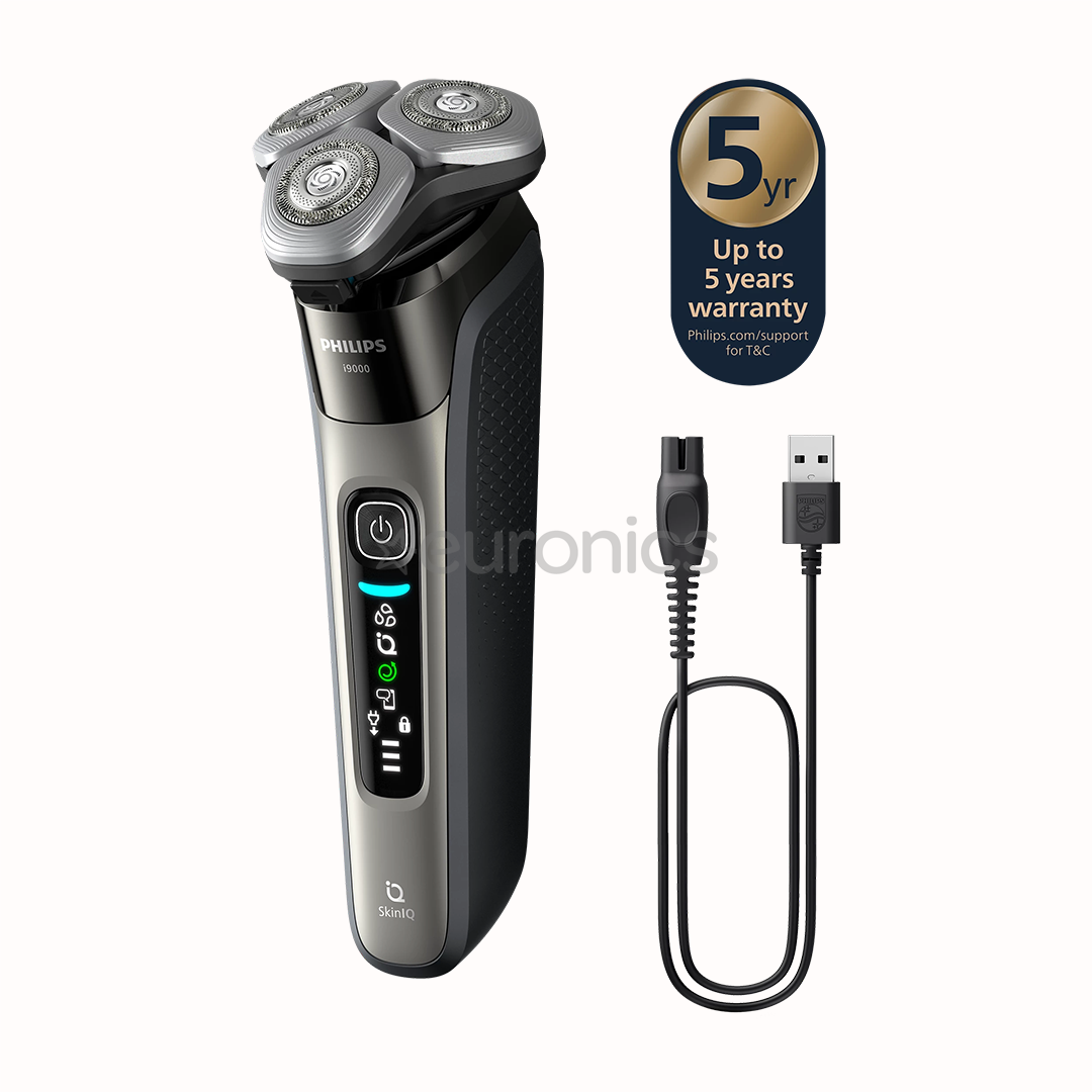 Philips i9000, SkinIQ, Wet & Dry, tumehall - Pardel