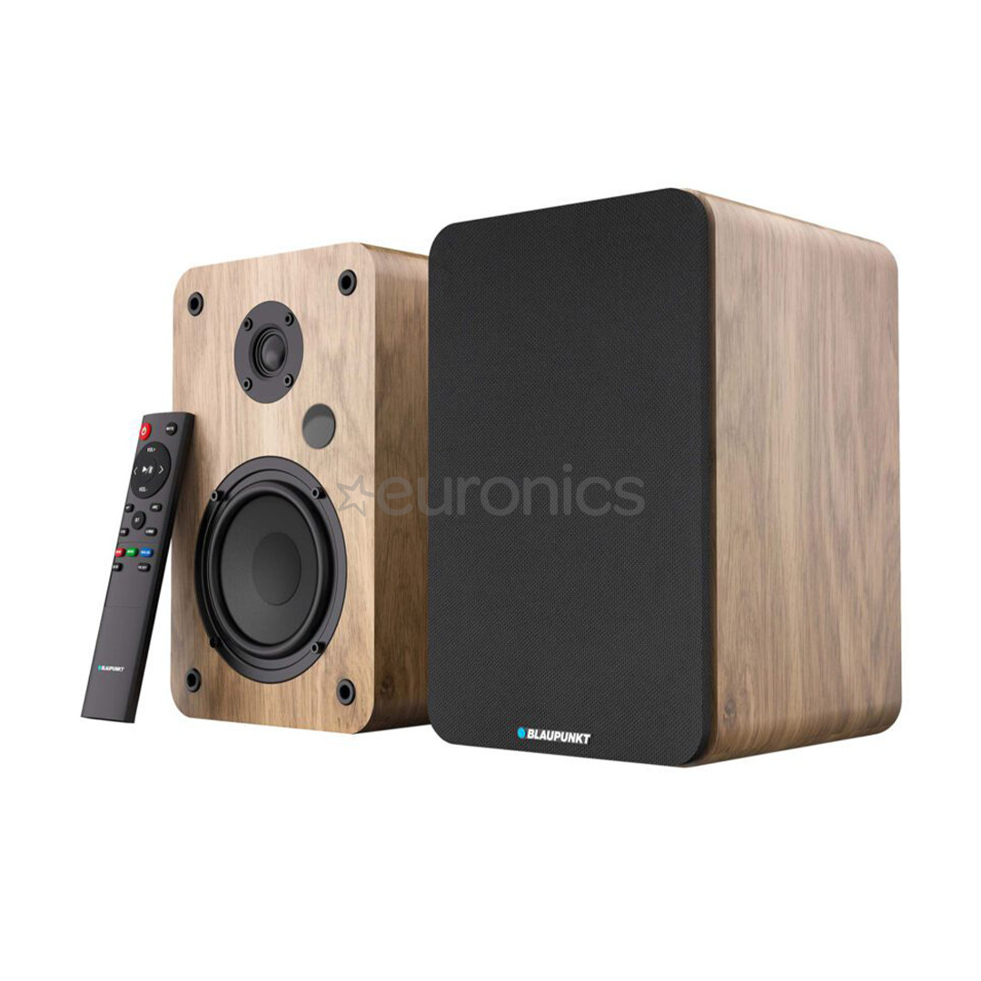 Blaupunkt BS50, pruun - Juhtmevabad riiulikõlarid