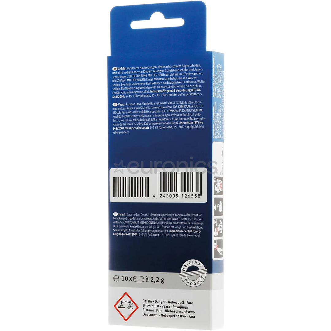 Bosch, 10 шт. - Таблетки для очистки кофемашины