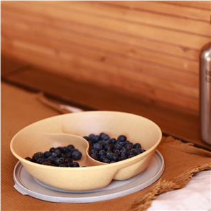 Koziol Connect Separee, 1.5 L, pruun - Taldrik kaanega