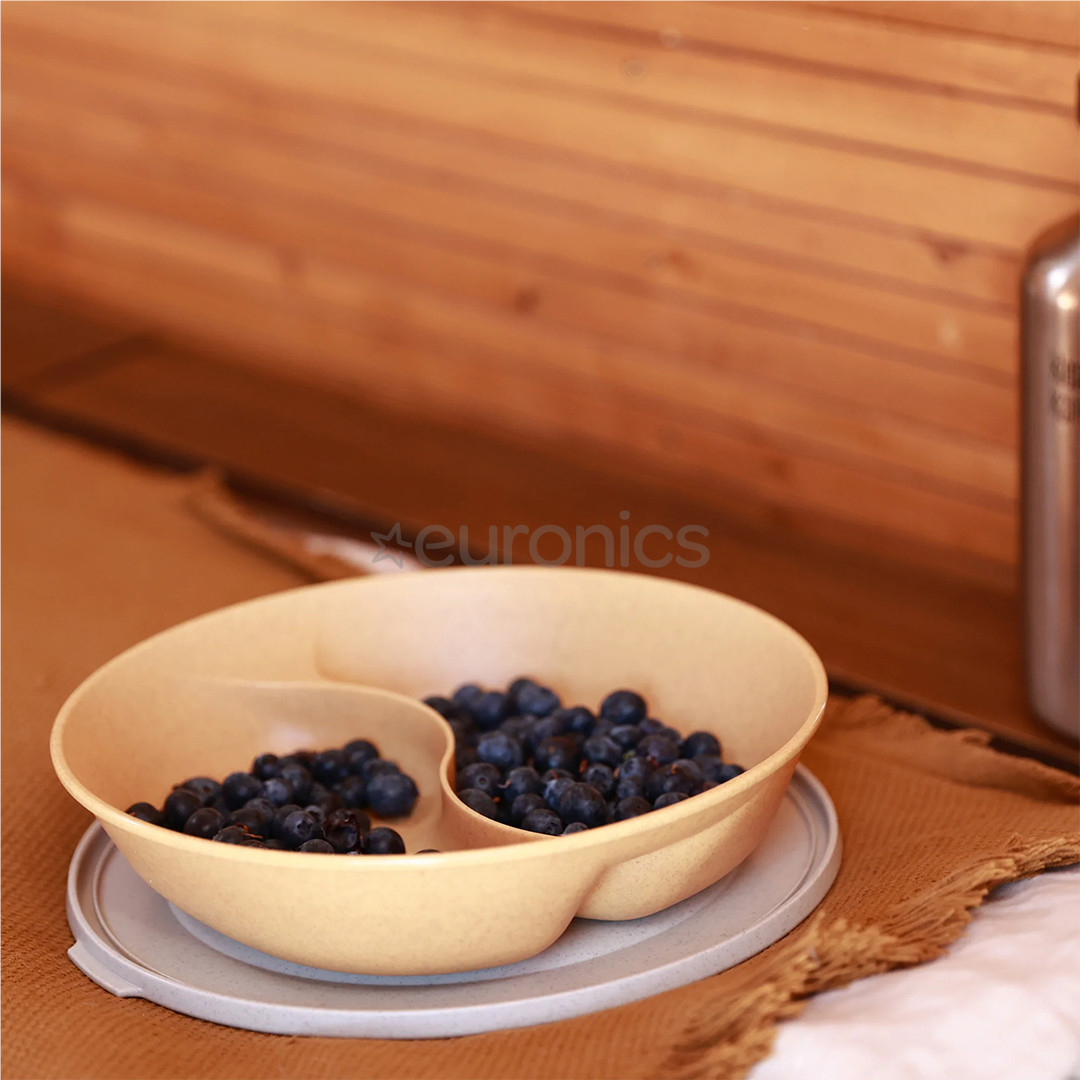 Koziol Connect Separee, 1.5 L, brown - Bowl with Lid