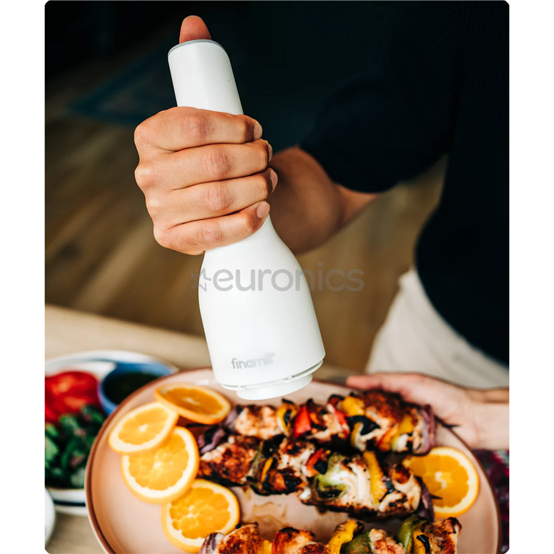 FinaMill Classic Rechargeable, white - Spice grinder