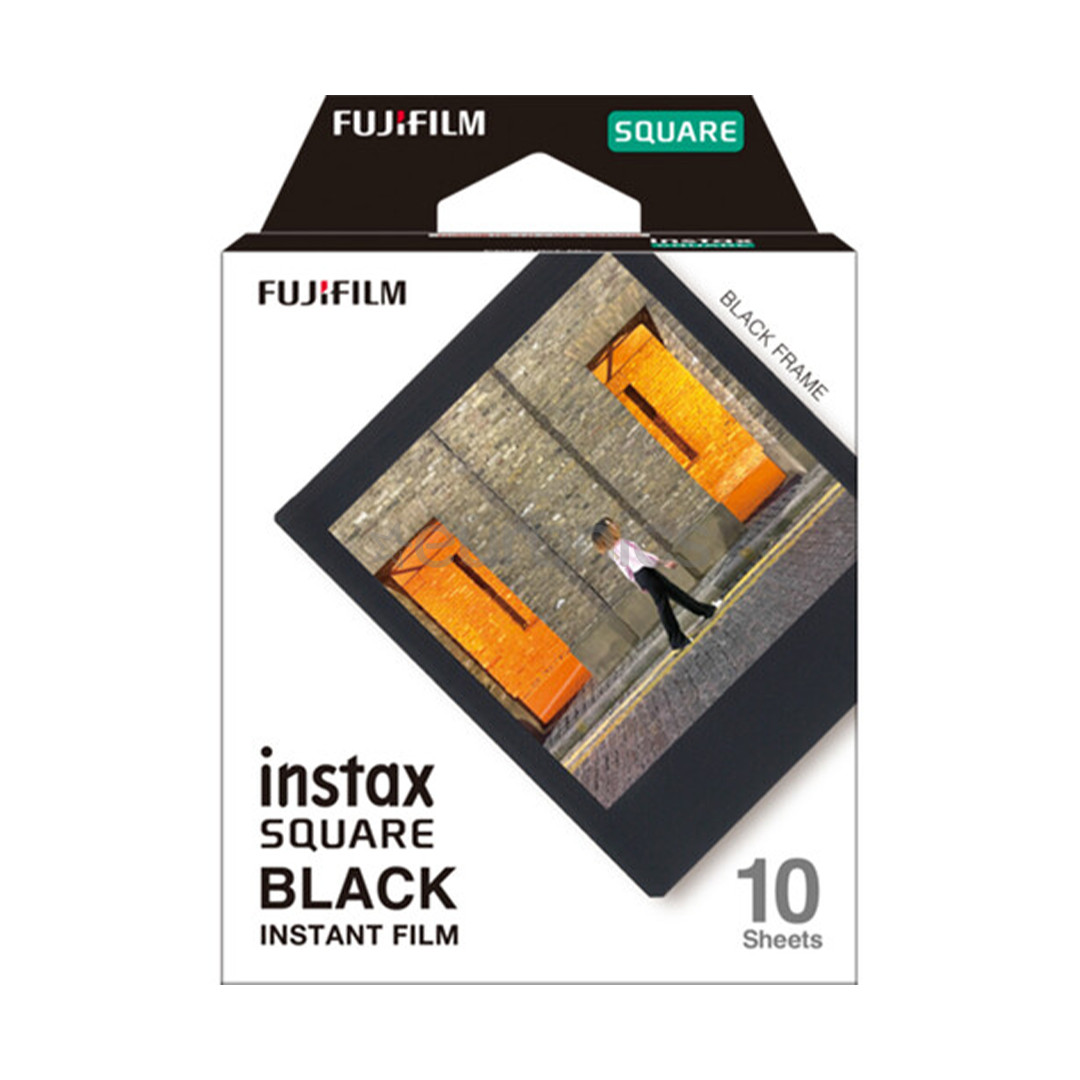 Fuji Instax Square Film Black Frame, 10 tk - Fotopaber