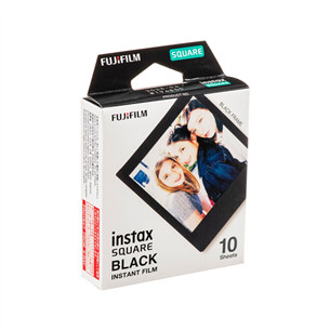 Fuji Instax Square Film Black Frame, 10 tk - Fotopaber