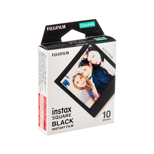 Fuji Instax Square Film Black Frame, 10 tk - Fotopaber