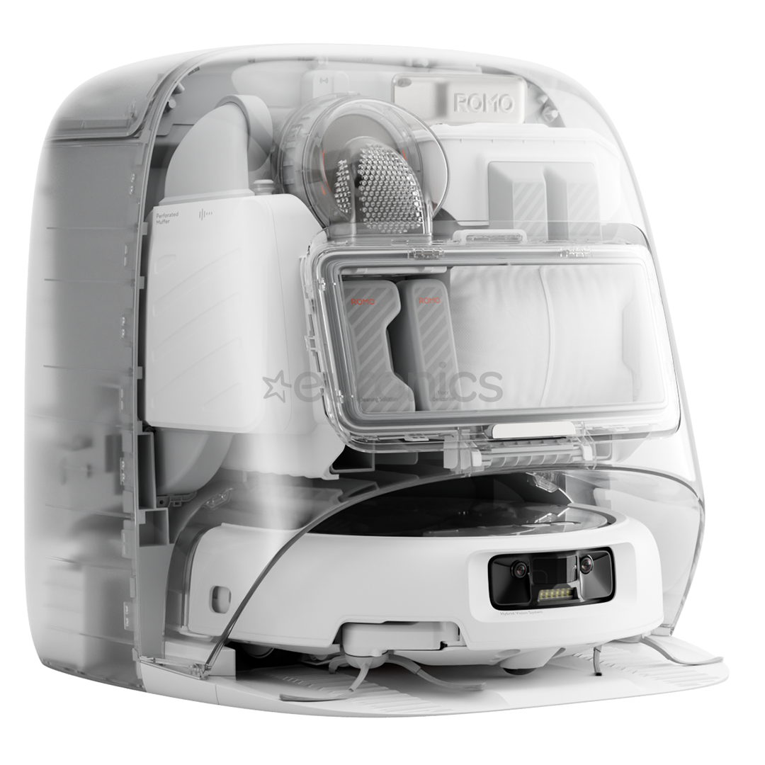 Dji Romo P, transparent - Robot vacuum cleaner