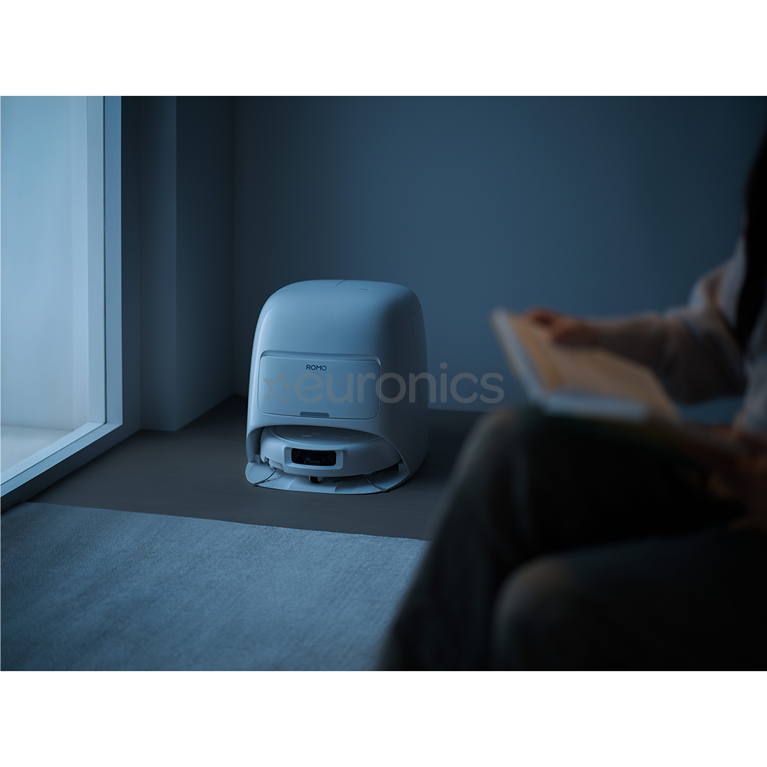 DJI Romo S, wet & dry, white - Robot vacuum cleaner
