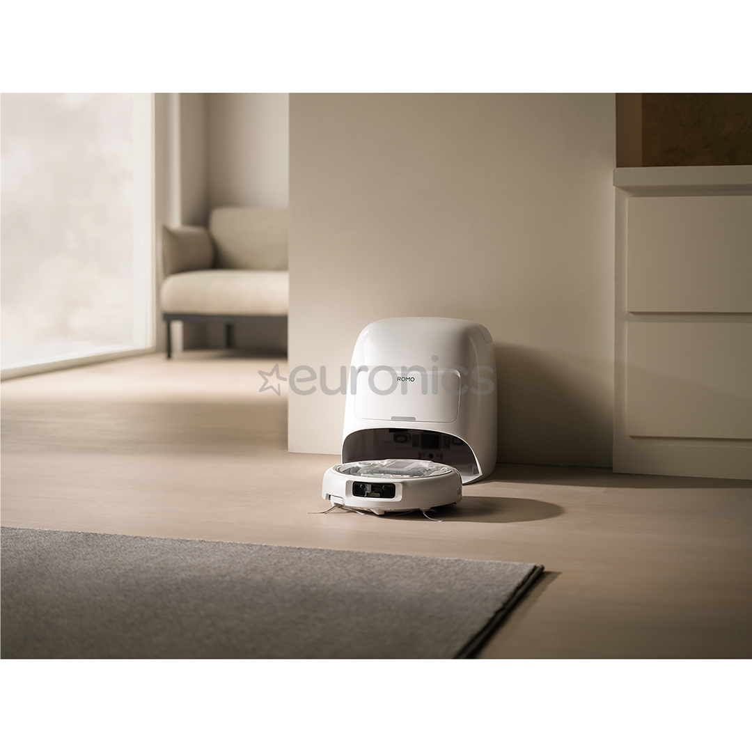 DJI Romo A, wet & dry, white/transparent - Robot vacuum cleaner