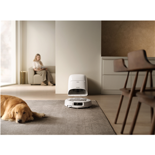 DJI Romo A, wet & dry, white/transparent - Robot vacuum cleaner