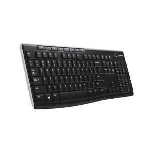 Logitech K270, SWE, black - Wireless Keyboard