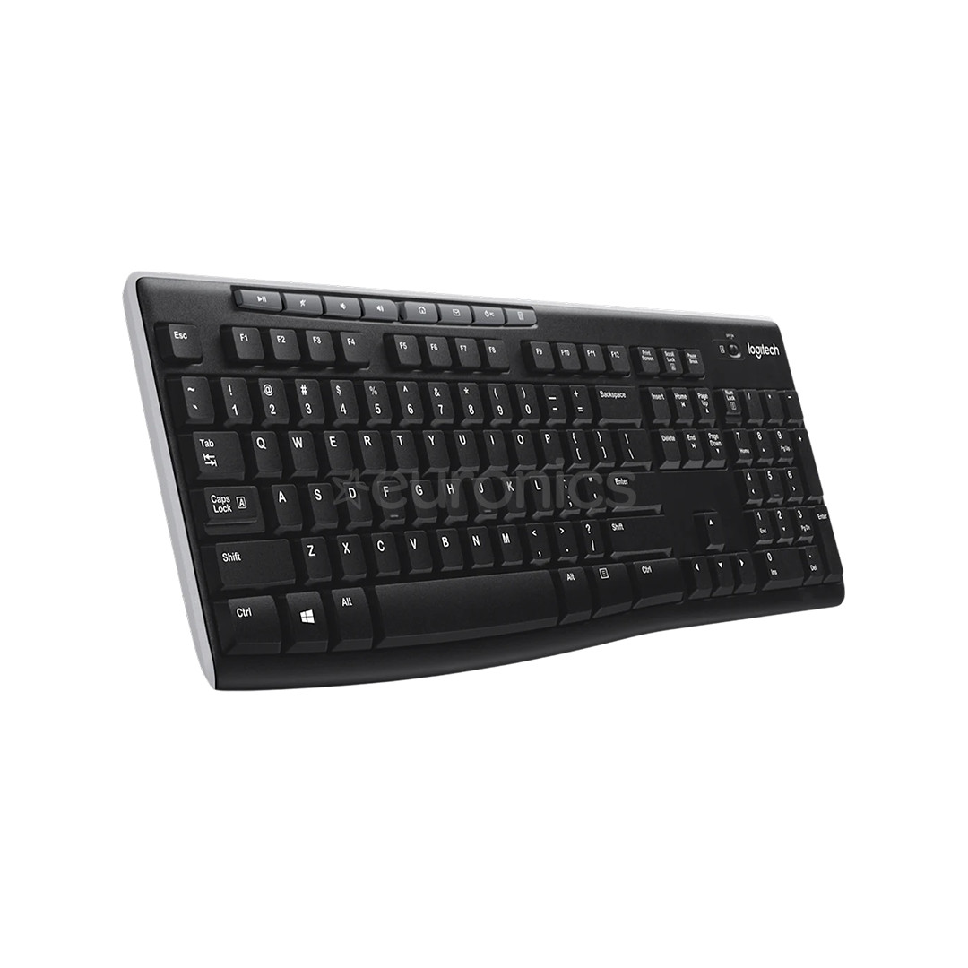 Logitech K270, SWE, black - Wireless Keyboard
