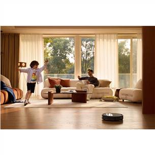 Roborock Saros Z70, сухая и влажная уборка, черный - Робот-пылесос