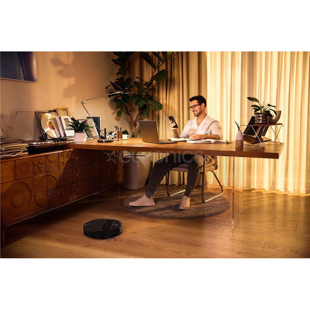 Roborock Saros Z70, сухая и влажная уборка, черный - Робот-пылесос
