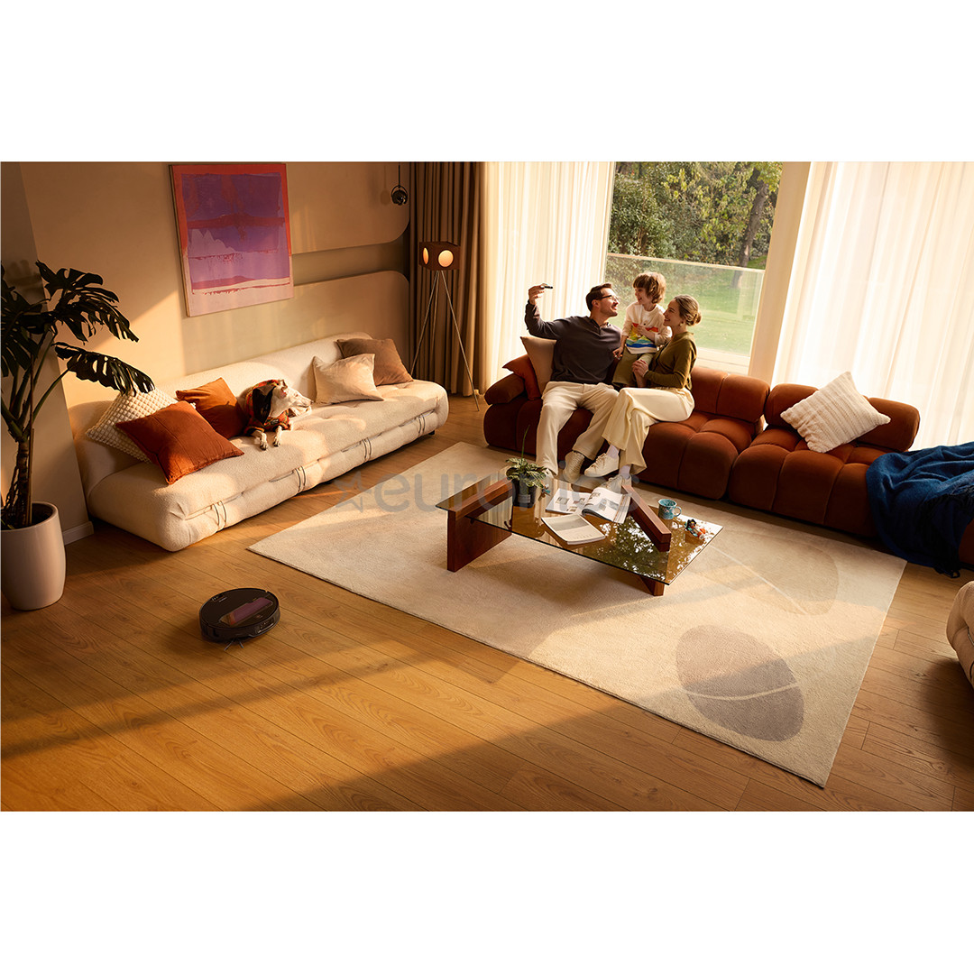 Roborock Saros Z70, сухая и влажная уборка, черный - Робот-пылесос