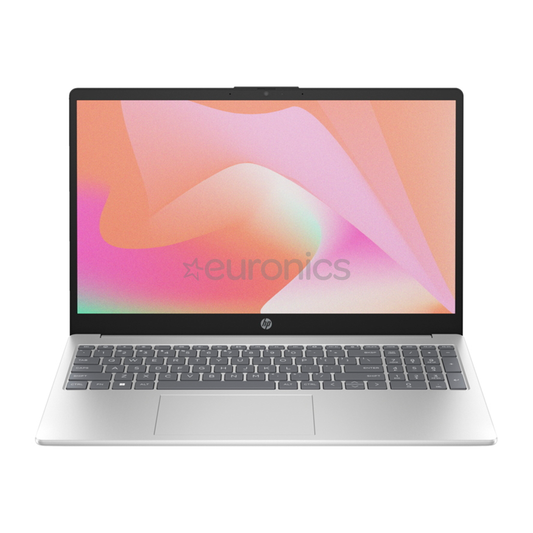 HP Laptop 15 fc0217, 15,6'', Ryzen 7, 16 GB, 512 GB, ENG, natural silver - Notebook