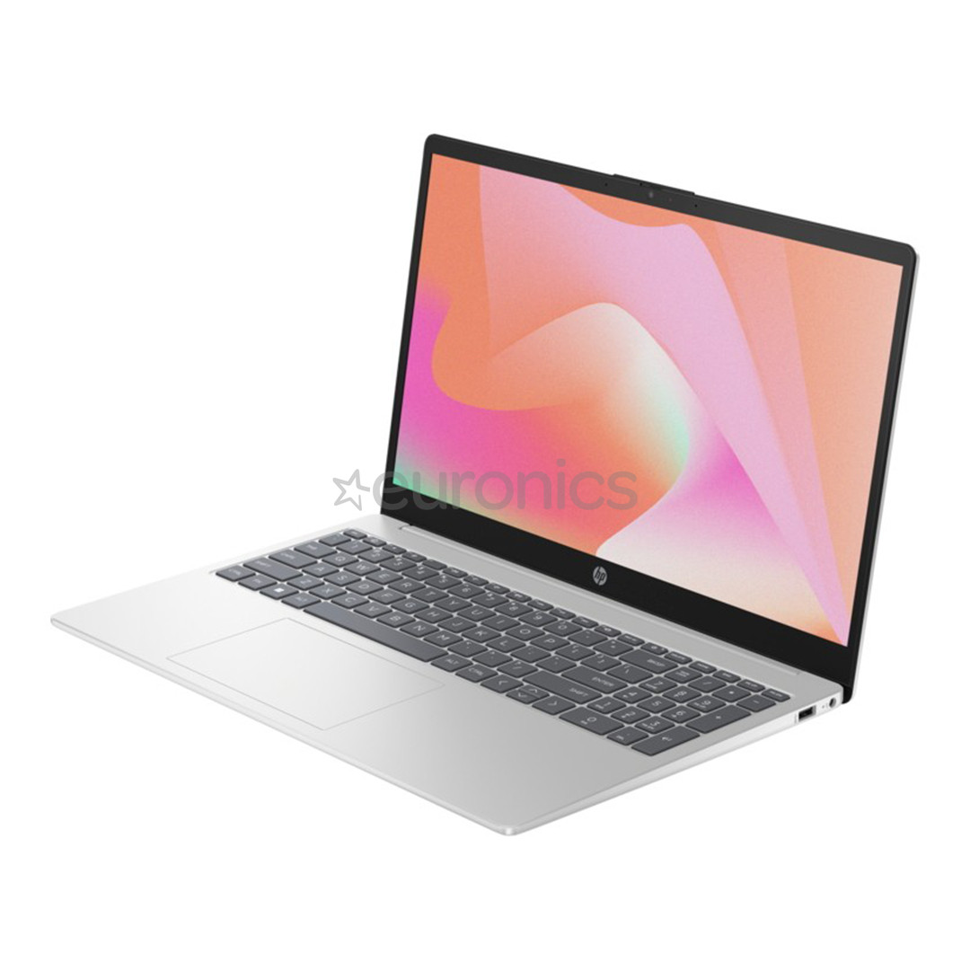 HP Laptop 15 fc0217, 15,6'', Ryzen 7, 16 GB, 512 GB, ENG, hõbe - Sülearvuti