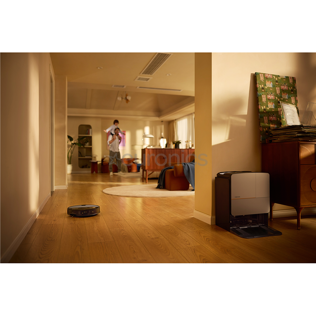 Roborock Saros Z70, сухая и влажная уборка, серебристый - Робот-пылесос