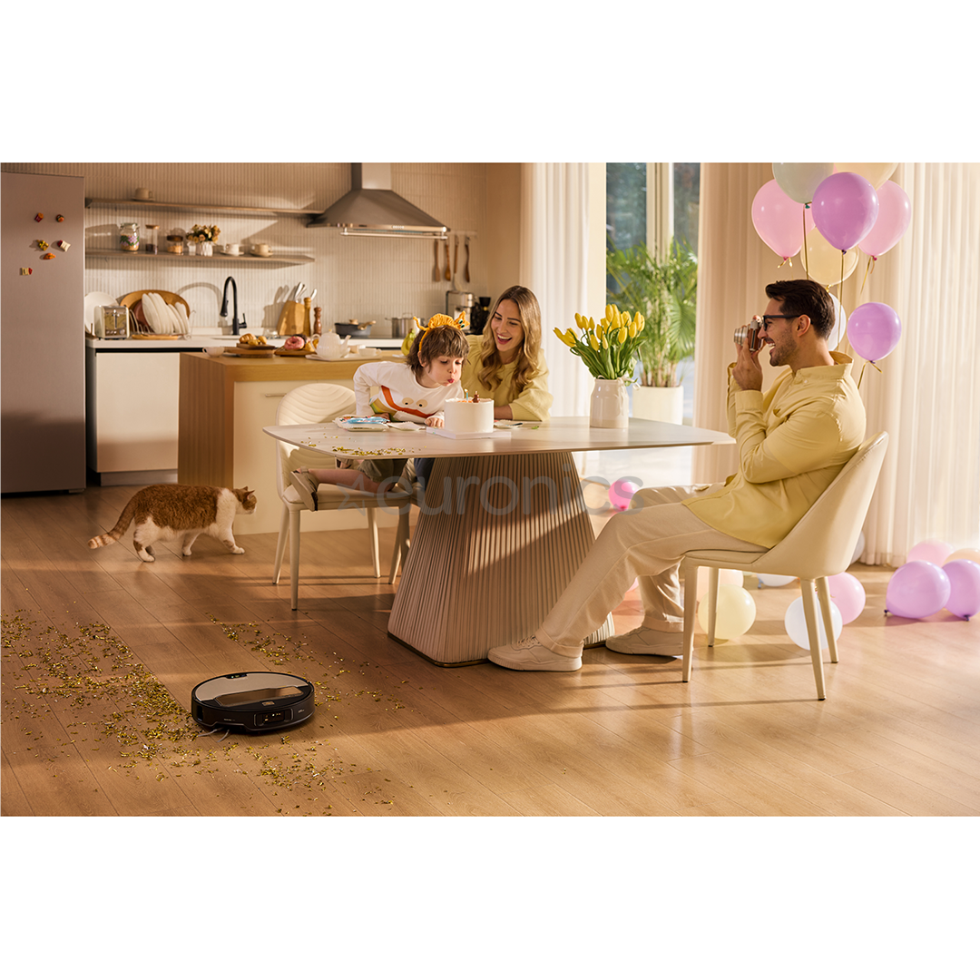 Roborock Saros Z70, сухая и влажная уборка, серебристый - Робот-пылесос