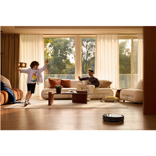 Roborock Saros Z70, сухая и влажная уборка, серебристый - Робот-пылесос