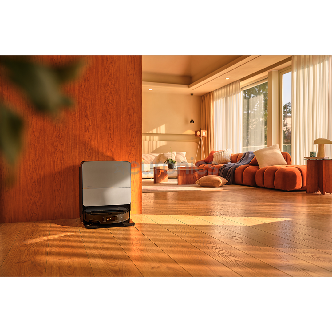 Roborock Saros Z70, сухая и влажная уборка, серебристый - Робот-пылесос