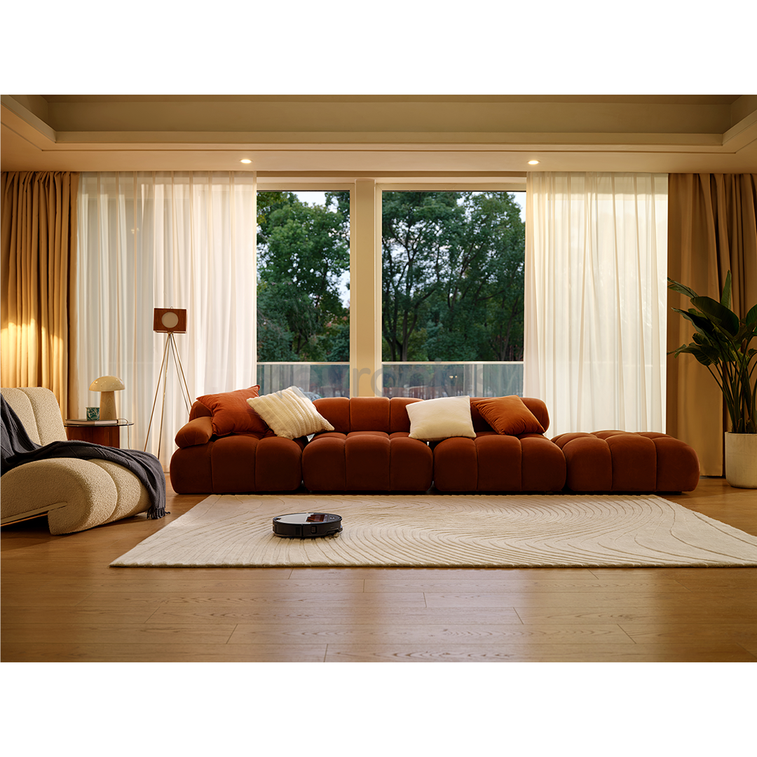 Roborock Saros Z70, сухая и влажная уборка, серебристый - Робот-пылесос