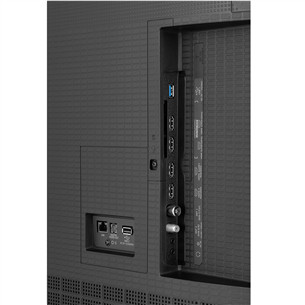 Hisense U7Q PRO, 55'', 4K UHD, ULED, Mini LED, must - Teler