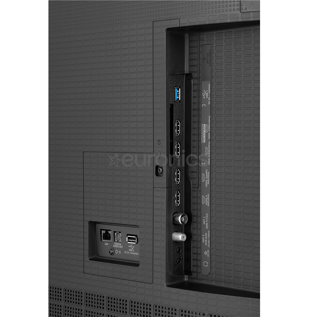 Hisense U7Q PRO, 85'', 4K UHD, ULED, Mini LED, черный - Телевизор