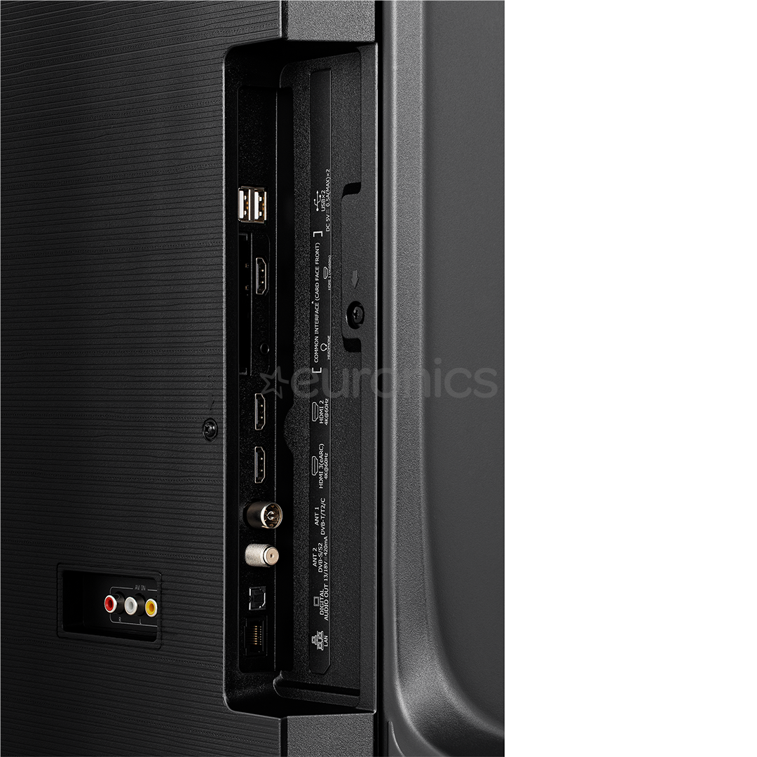 Hisense E7Q, 50'', 4K UHD, QLED, must - Teler