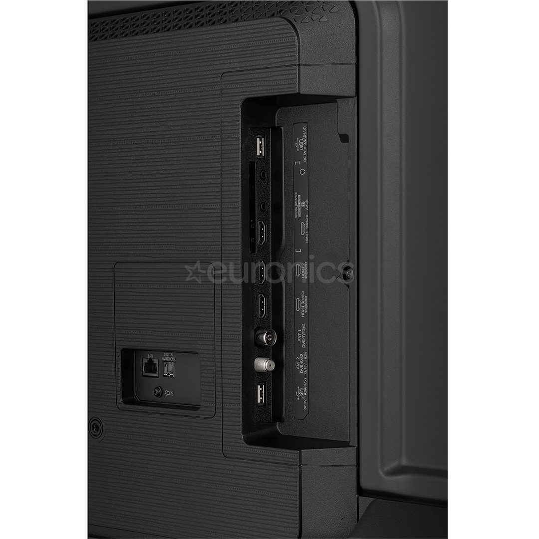 Hisense E7Q, 75'', 4K UHD, QLED, черный - Телевизор