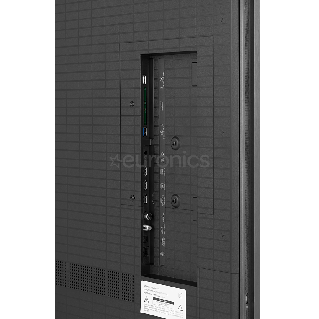 Hisense U8Q, 85'', 4K UHD, ULED, Mini LED, черный - Телевизор