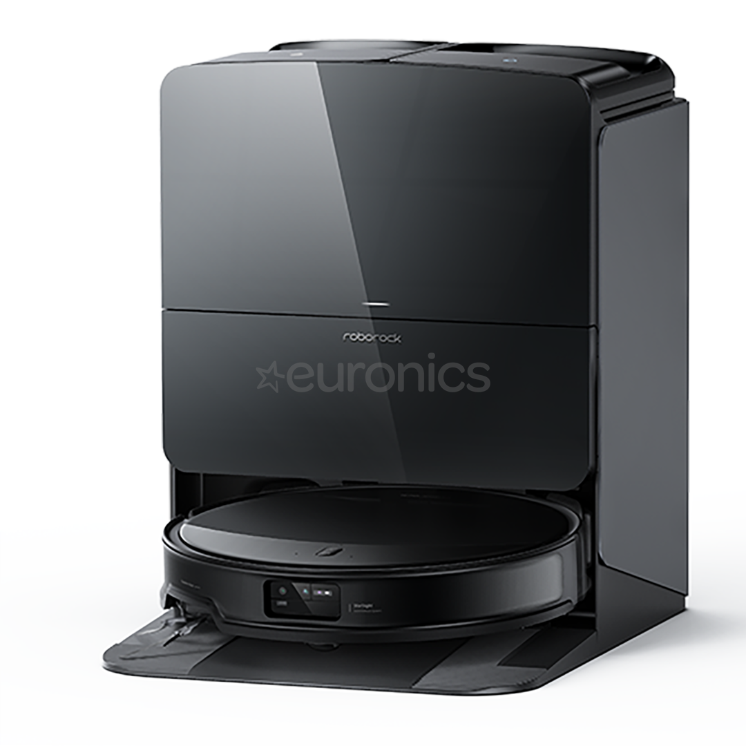 Roborock Saros 10R, сухая и влажная уборка, черный - Робот-пылесос