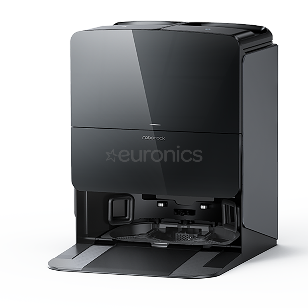 Roborock Saros 10R, сухая и влажная уборка, черный - Робот-пылесос