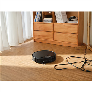 Roborock Saros 10R, wet & dry, black - Robot vacuum cleaner
