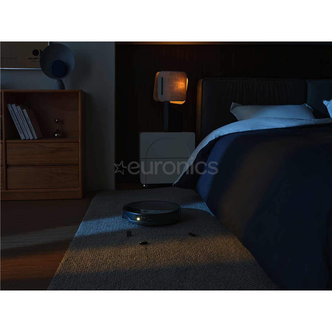 Roborock Saros 10R, сухая и влажная уборка, черный - Робот-пылесос