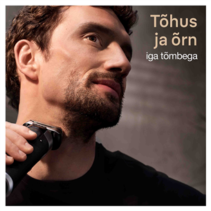 Braun Series 9 Pro+ Wet & Dry, 6-ühes SmartCare keskus ja PowerCase reisikarp, hõbedane - Pardel