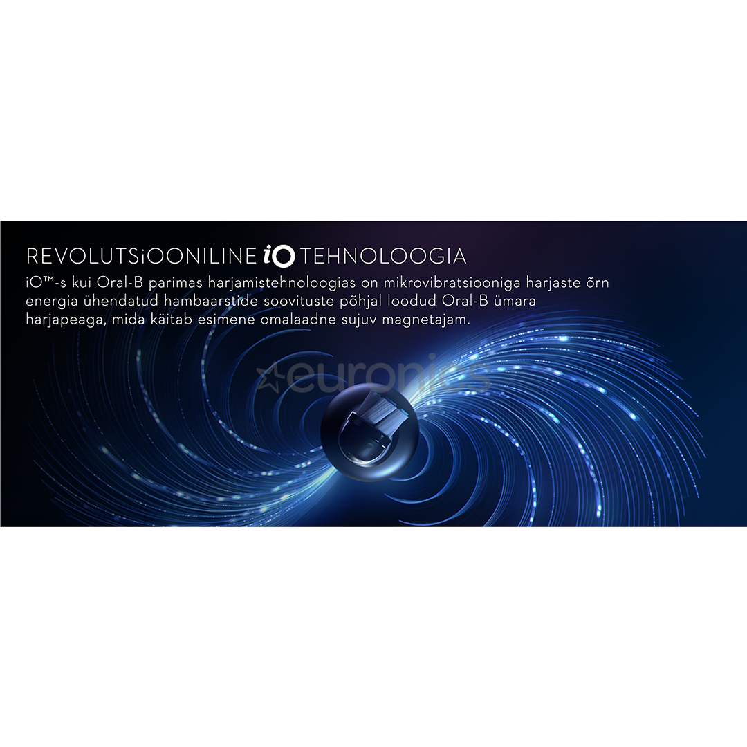 Braun Oral-B iO 5, valge - Elektriline hambahari