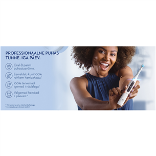 Braun Oral-B iO 5, valge - Elektriline hambahari