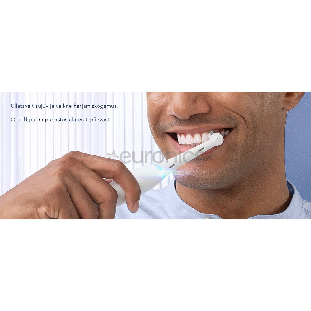 Braun Oral-B iO6, 2 pieces, black/pink - Electric toothbrush set