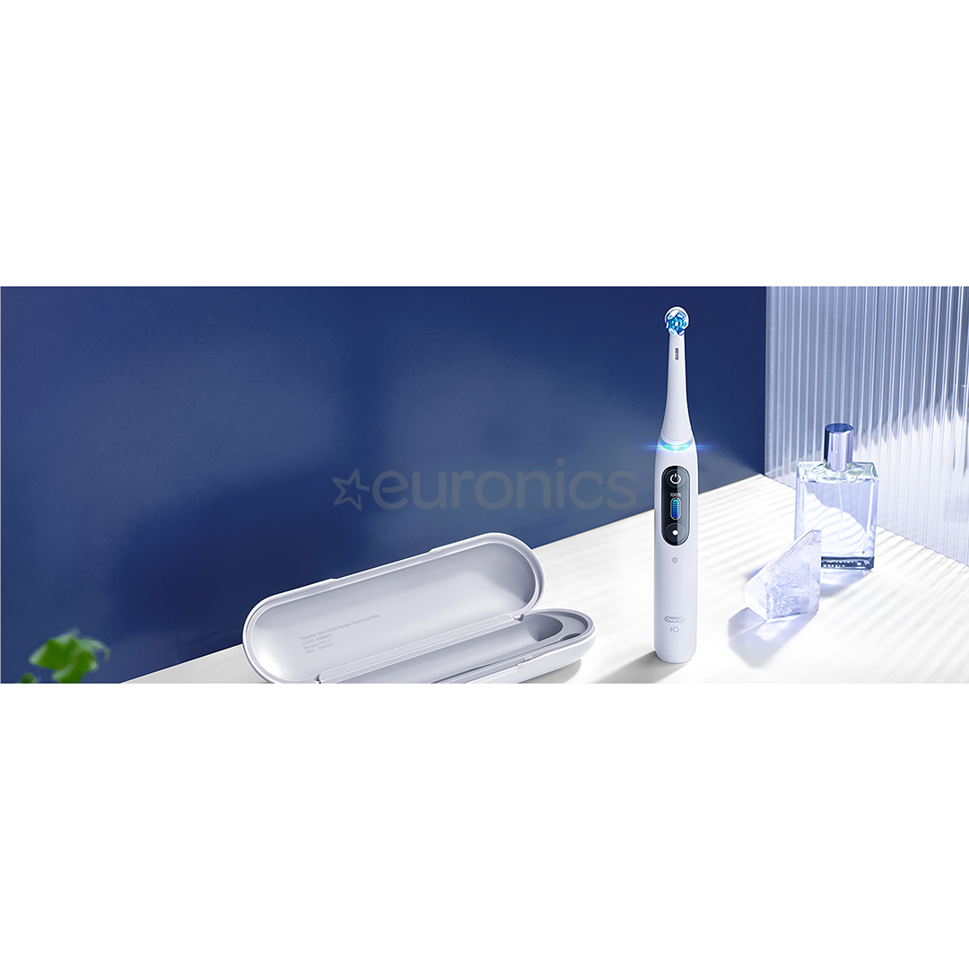 Braun Oral-B iO 8 Duo, 2 tk, must/valge - Elektriliste Hambaharjade komplekt