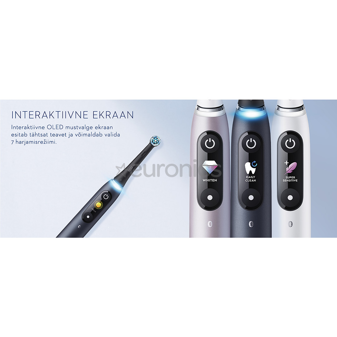 Braun Oral-B iO 9 Black Onyx, must - Elektriline hambahari