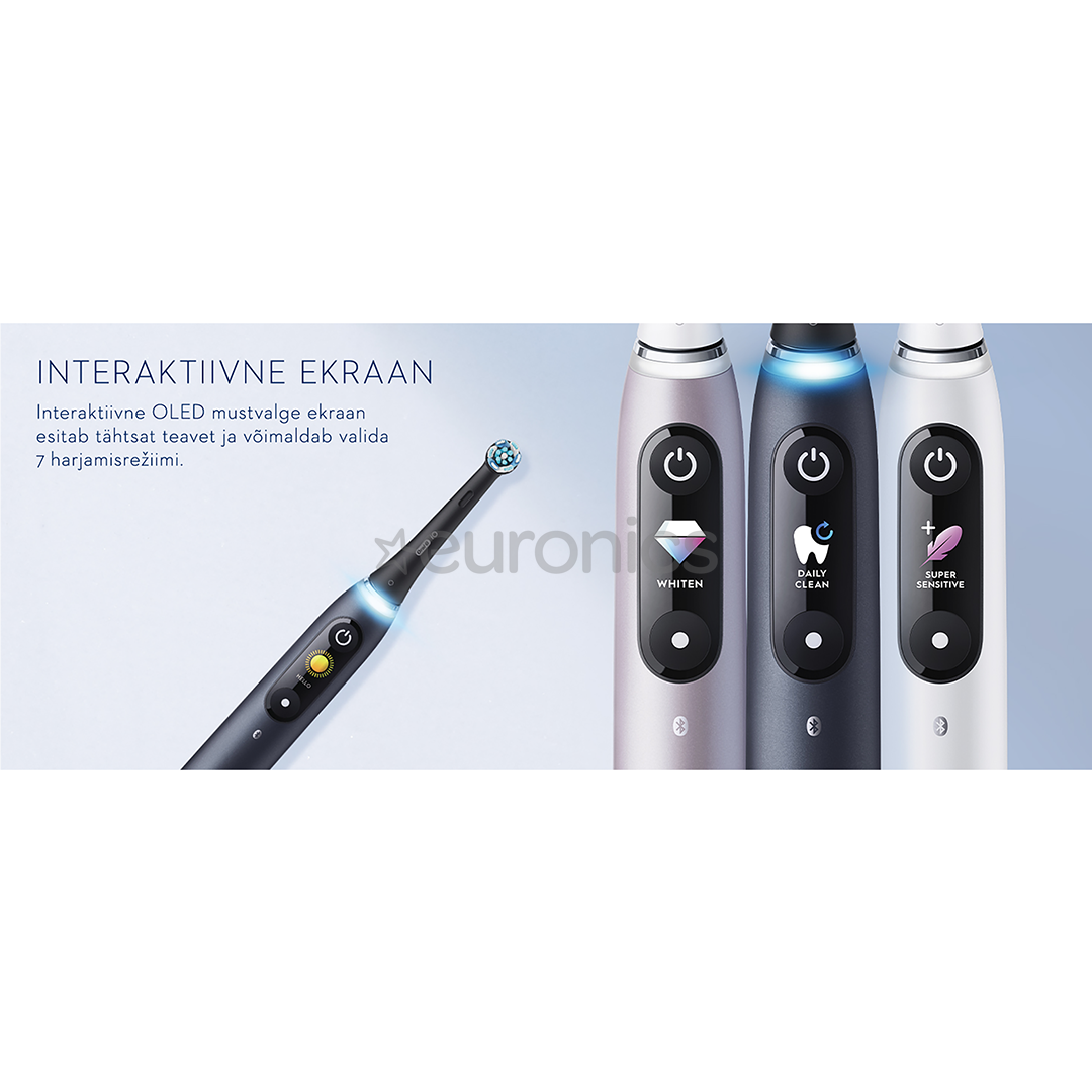 Braun Oral-B iO 9 Black Onyx, черный - Электрическая зубная щетка