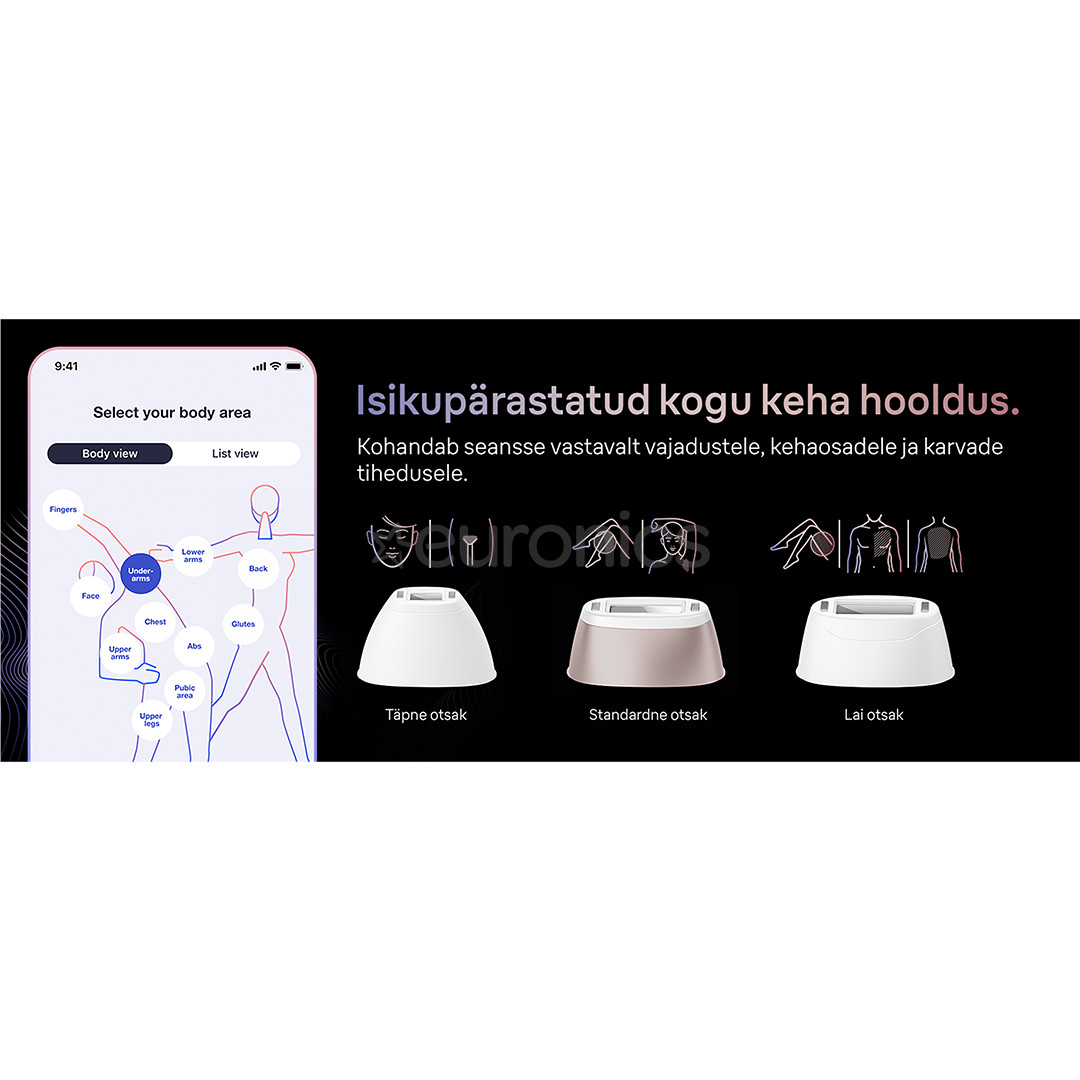 Braun IPL Skin i-Expert Pro 7 PL7147, white/golden - IPL hair removal device