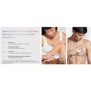 Braun IPL Skin i-Expert Pro 7 PL7147, white/golden - IPL hair removal device