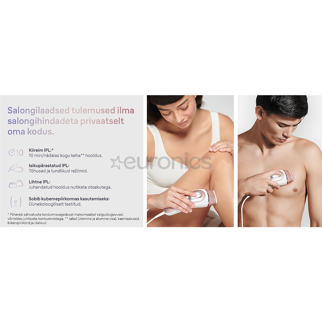 Braun IPL Skin i-Expert Pro 7 PL7147, white/golden - IPL hair removal device