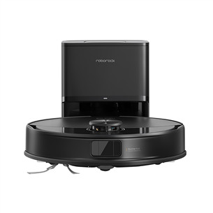 Roborock Q10VF+, wet & dry, black - Robot vacuum cleaner