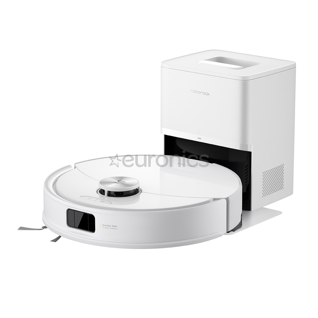 Roborock Q10VF+, wet & dry, white - Robot vacuum cleaner