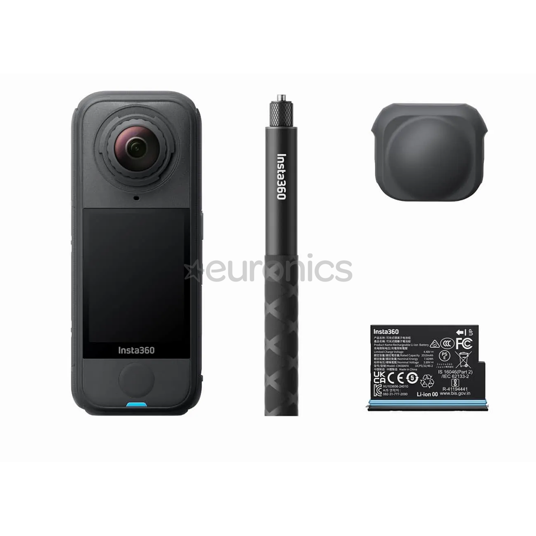 Insta360  X4 Air Starter Bundle, 8K, 360º, черный - Экшн-камера
