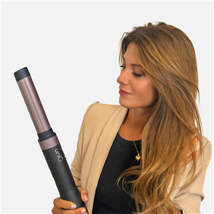 GA.MA Vibrance Uniq, 1500 Вт, темно-серый/розовый - Стайлер для волос