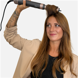 GA.MA Vibrance Uniq, 1500 W, tumehall/roosa - Juuste kujundamise seade