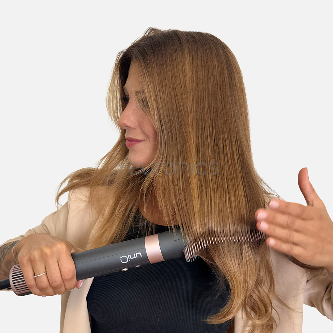 GA.MA Vibrance Uniq, 1500 W, tumehall/roosa - Juuste kujundamise seade